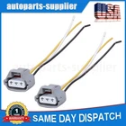 2 Front Turn Signal Light Connector Plug Harness 90980-11020 for Toyota Tundra