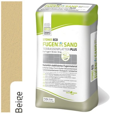 Stones Eco Fugensand 1-10 mm Einkehrsand Pflasterfugensand Pflasterfuge 15 kg