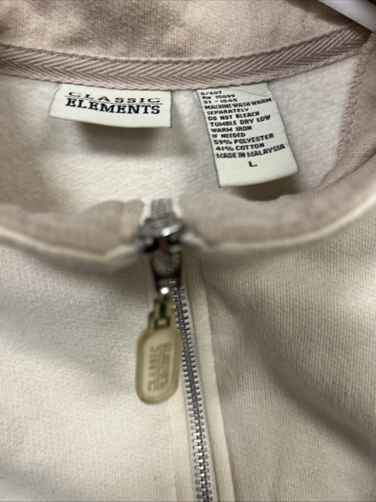 Classic Elements Size L Multicolor Quarter Zip - image 9