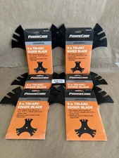 (6) Power Care Universal Tri-Arc Edger Blade 9" x 1-1/2" 5/8” Center 1005661025