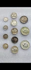 Washington Quarter Kennedy Mercury Coin Lot Constitutional Silver 90% Look!
