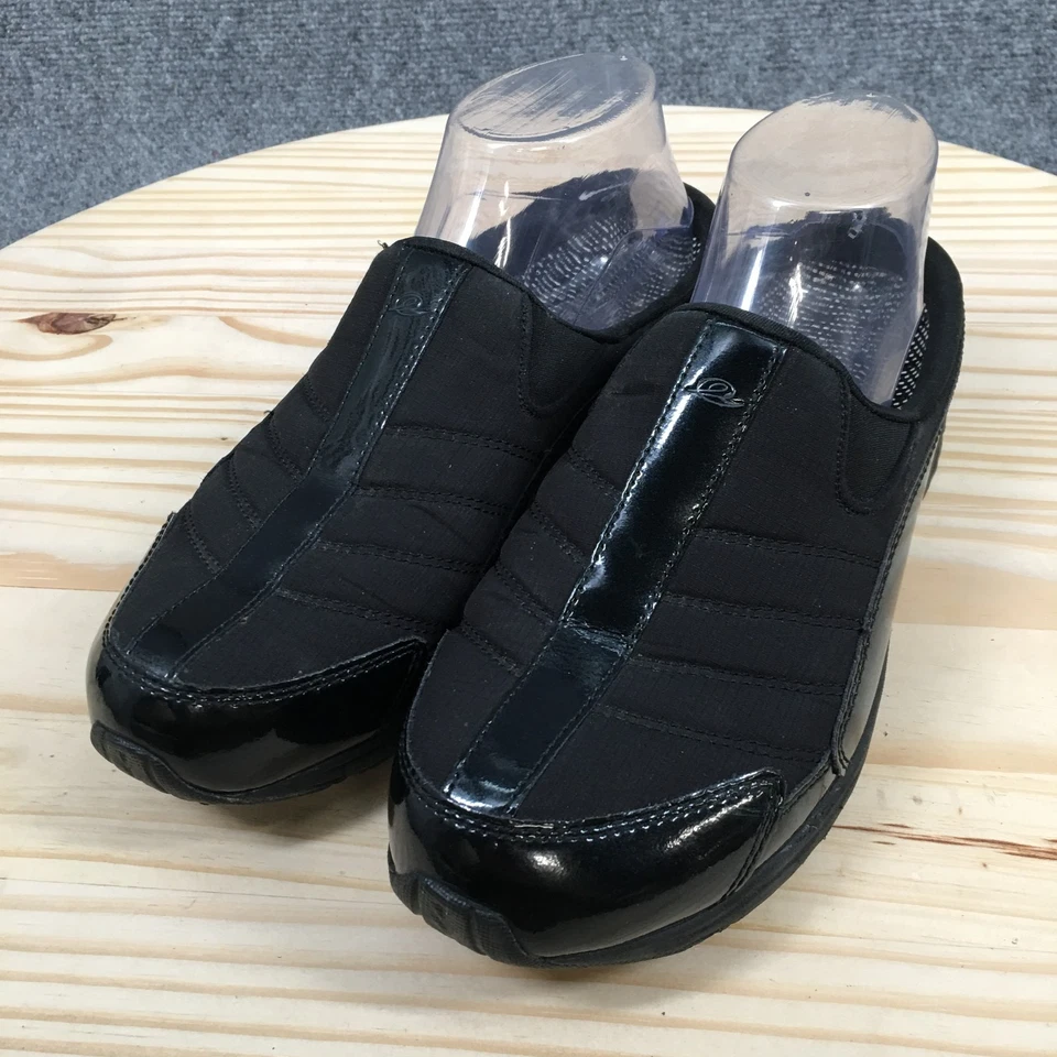 Easy Spirit 木屐女式 8 米黑色凤凰圆头懒人鞋休闲舒适 — 第 3/4 张图片