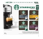 Starbucks Vertuo Coffee Pods 68ct Variety Pike Place, Verona, Blonde, Espresso.