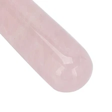 Jade Stone Massage Wand Stick Natural Rose Quartz Gua Sha Scraping Massage Tool