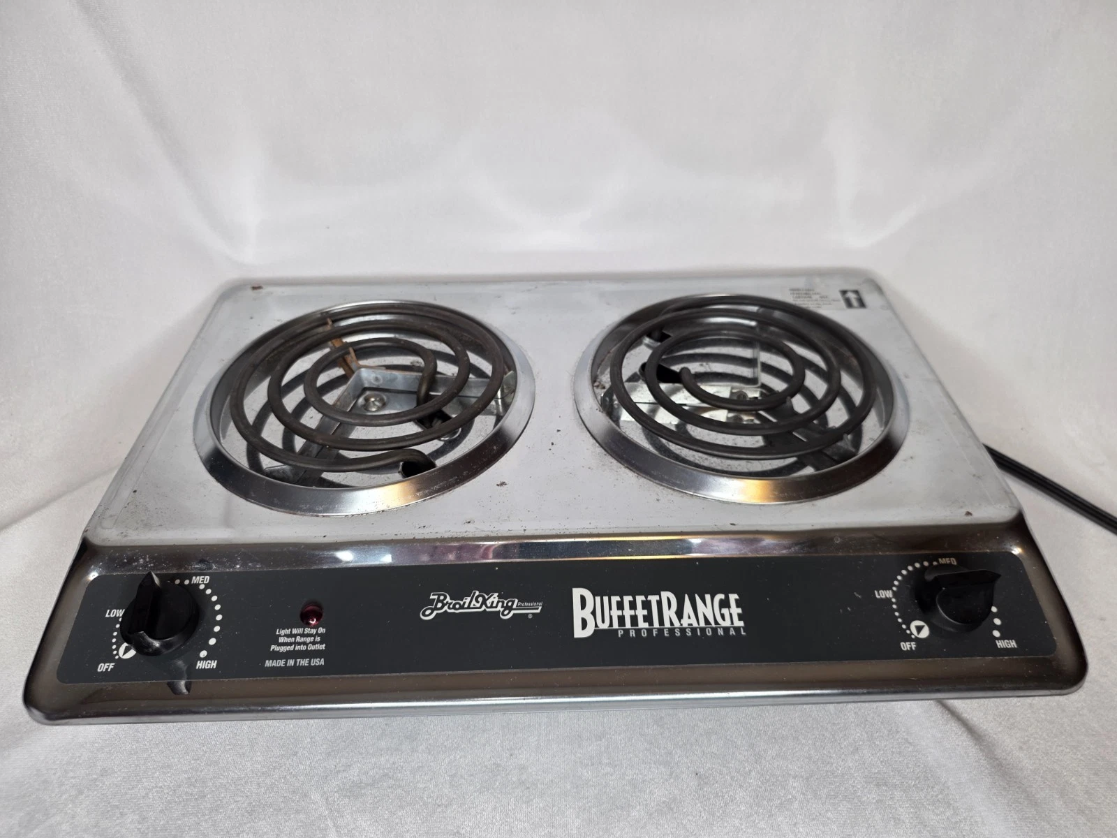 Broil King PR-D1 PROFESSIONAL Two Burner Buffet Range. USA Made!!
Opens in a new window or tab