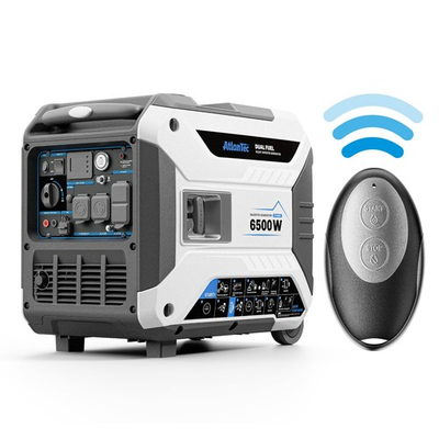 #ad #ad 6500 Watt Portable Dual Fuel Inverter Generator Remote and Electric Starter $769.99