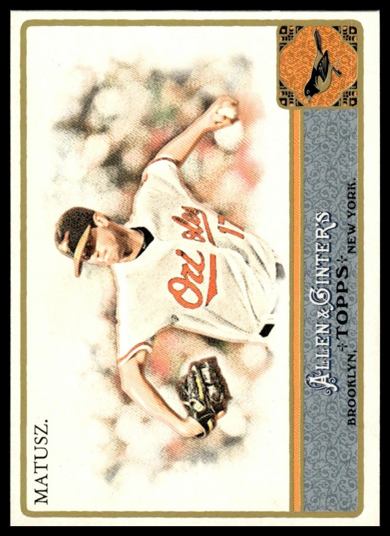 2011 Topps Allen & Ginter #317 Brian Matusz