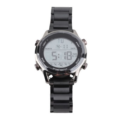 Men Digital Watch Multifunctional 50m Rainproof Depth LED Night Light Men Wrist
