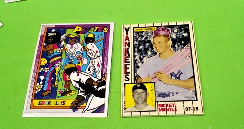2021 TOPPS PROJECT 70 PRE PRODUCTION PROOF  BACK CARD STOCK DOCK ELLIS  109 LSD