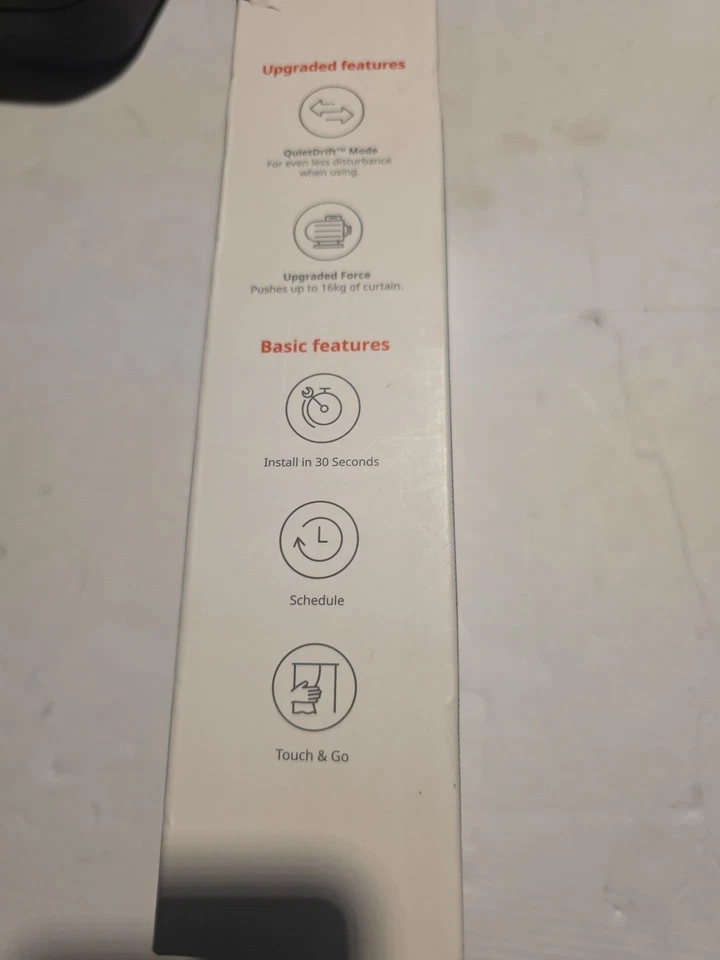 SwitchBot Cortina 3 (Riel en U) Abridor de Cortinas Automático - Controlado por Aplicación Foto 4 de 4