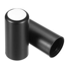 2PCS Battery Cover Mic Battery Screw on Cap Black White
