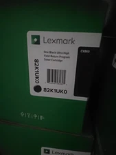 3 Lexmark 82K1UK0 Ultra High Yield Black Toner Cartridge G2U