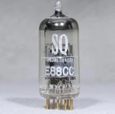 Philips Miniwatt SQ E88CC/6922 O-Getter Gold Pin Holland Very Strong Microphonic