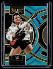 2024 Panini Select WWE Blue Prizm Greg The Hammer Valentine 128/199 #139