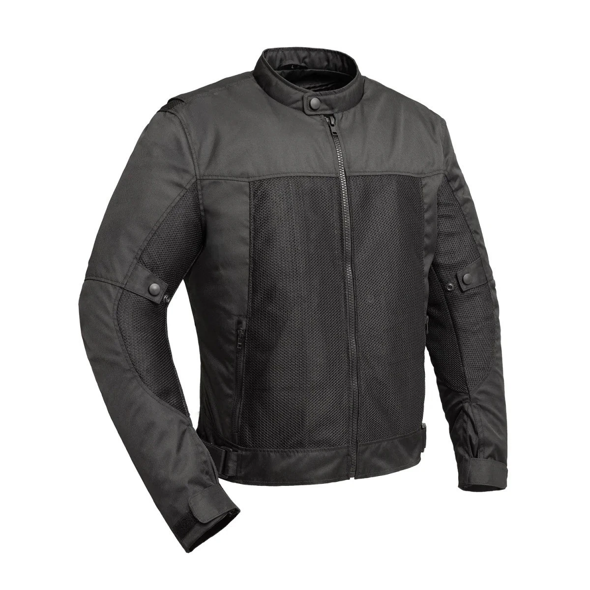 First MFG CO. Storm Men's Cordura Textile Jacket - Black