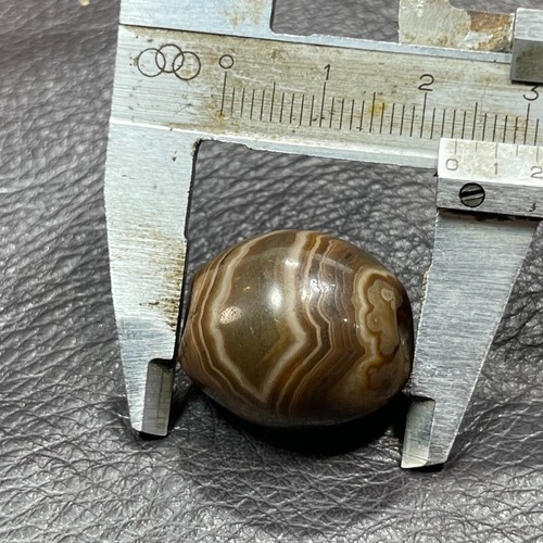 Tibetan Nepalese Himalayan Ancient agate Old Dzi Talisman Eye Beads Amulet - Picture 17 of 18
