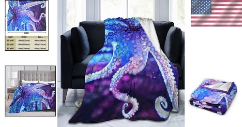 Luxurious Hypoallergenic Flannel Throw Blanket 80"X60" – Stylish Home Addition - Picture 2 of 11