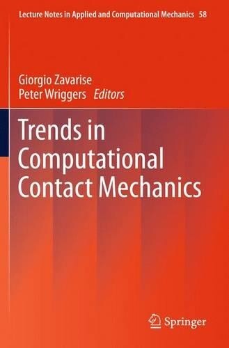 Thumbnail - Peter Wriggers Trends In Computational Contact Mechanics (taschenbuch)