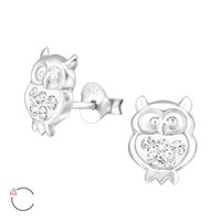 Stern Ohrringe 925 Silber - Kinder Damen Ohrstecker