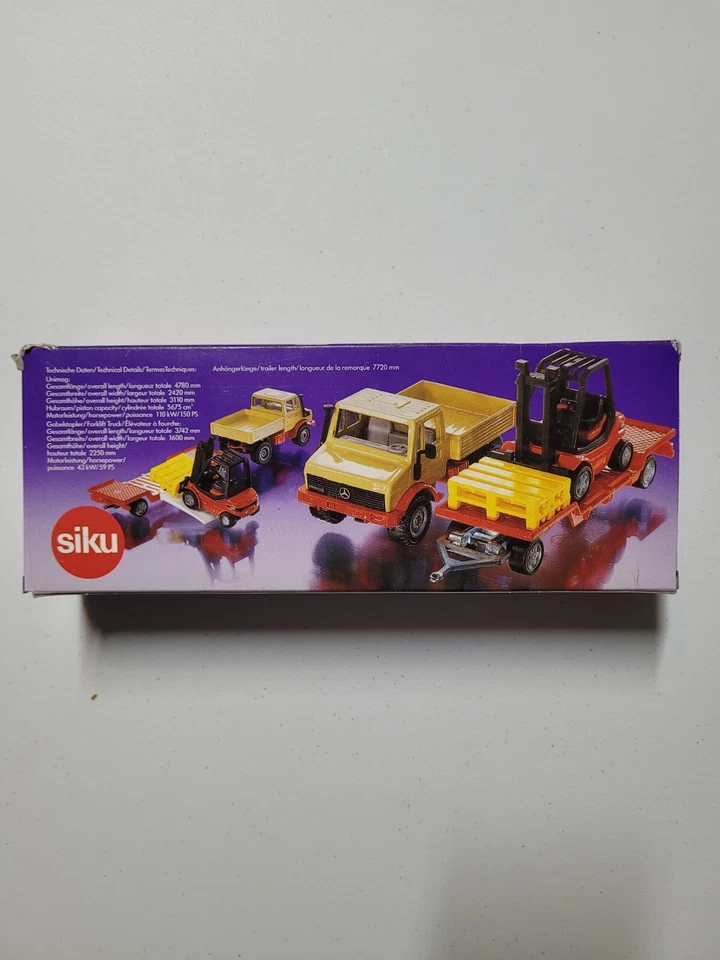 Siku Unimog con carretilla elevadora 2522 Foto 3 de 4