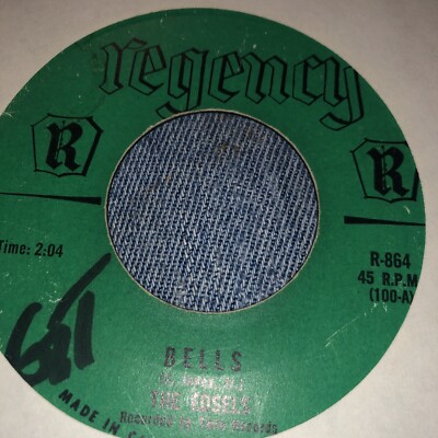 The Edsels Bells / Rama Lama Ding Dong Vinyl 7'' 45RPM. S8