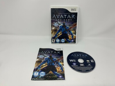 James Cameron's Avatar: The Game - Nintendo Wii (works on Wii-U) Complete in box