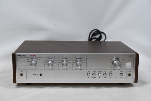 Philips RH560 Stereo Integrated Amplifier - Vintage Japan 1970s for Philips Aus.