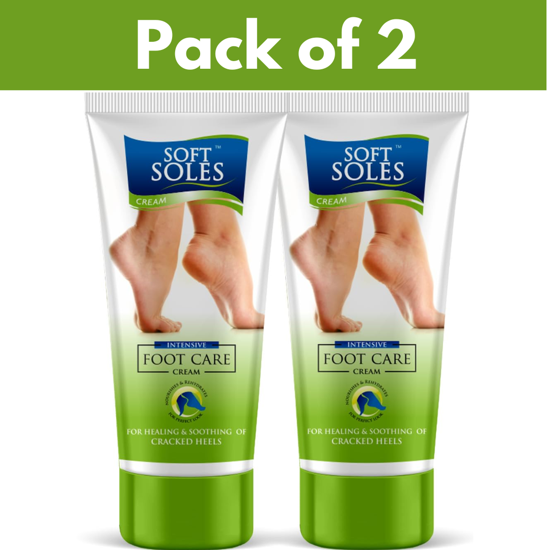 Soft Soles Foot Care Cream For Healing & Soothing of CRacked Heels 30g
