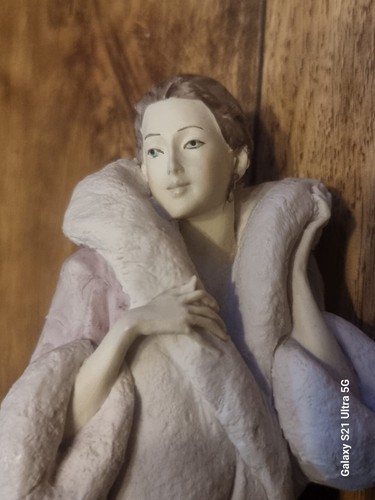 Vittorio Tessaro Vintage Capodimonte Figurine 1920s Lady JACQUELINE Display Deco - Picture 11 of 15