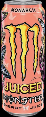 MONSTER ENERGY JUICED MONARCH - ENERGY DRINK - 500ML CAN - COLLECTORS RARE
