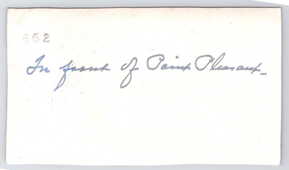 c1930s 1937 Buick 4 DoorWoman DriverPoint Pleasant HotelResortVTG