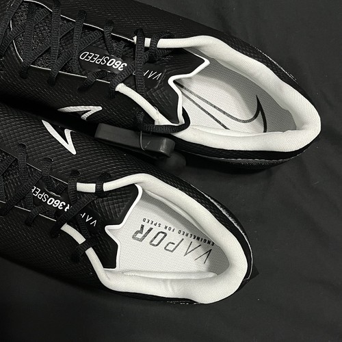Nike Vapor Edge 360 Speed Black White Football Cleat Detachable DO1145 001 16 W - Picture 5 of 7