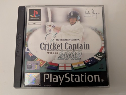 International Cricket Captain 2002 PlayStation 1 PS1 Complete Good Condition - Picture 5 of 6