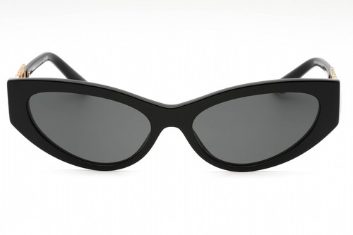 Occhiali da sole Versace VE4470B GB1/87 montatura nera lenti grigio scuro 56 mm - Foto 2 di 4