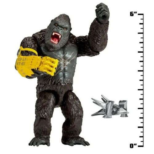 PLAYMATES MONSTERVERSE GODZILLA X KONG EL NUEVO IMPERIO KONG CON B.E.A.S.T. GUANTE - Imagen 4 de 5