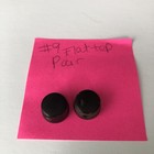 Flat Top Daka-Ware Knobs Pair Guitar tube Amp Audio Bass Harp Organ Diy Radio