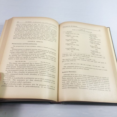 Rubber: Fundamentals Of It’s Science And Technology By Dr. Jean Le Brad 1957 VTG - Imagen 16 de 22