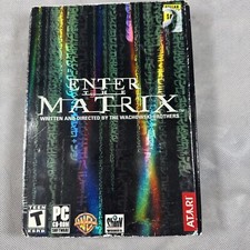 2003 Enter The Matrix ATARI PC Game New N3