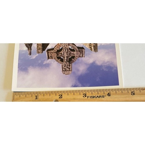 Cross of Scriptures Clonmacnoise County Offaly Ireland Unposted Postcard - Picture 7 of 7