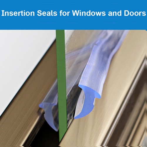 PVC Window & Door Wedge Gasket Seal Double Glazing Rubber Repair Draught Seal - Picture 7 of 19