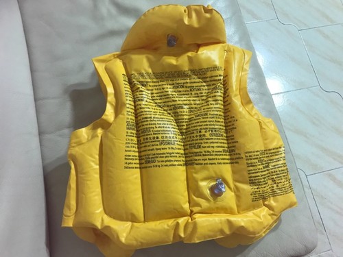Giubbotto salvagente bimbo 3-6 anni 18-30 kg giallo - Foto 3 di 5
