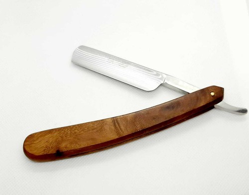 Weihnachtsgeschenk Rasierer Set Schleif Paste Solingen Goldätzung Streichriemen - Bild 7 von 7