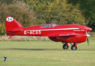 1 X DE HAVILLAND DH85 LEOPARDENFALTER DH87 HORNISSENFALTER DH88 KOMET 2018 FOTOGRAFIE