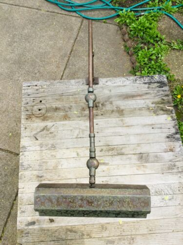 Vintage Emeralite Double Jointed Clamp Down Light W/ Brass Shade, Glass Diffuser - Picture 4 of 23