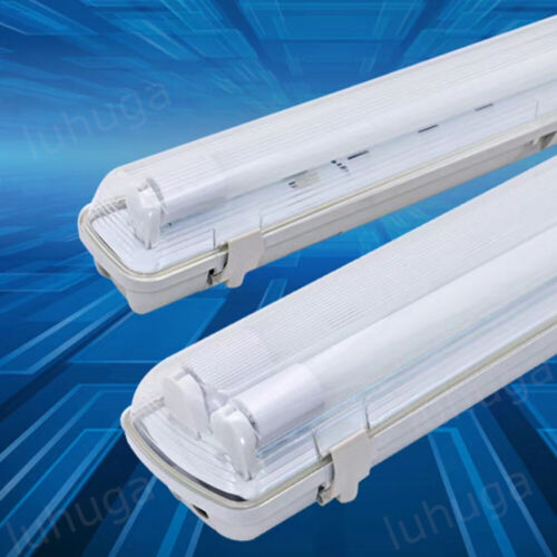 Lampada LED per ambienti umidi lampada per vasca luce 60/90/120/150 cm incl. tubo T8 IP65 - Foto 4 di 195