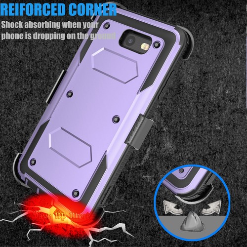 For Samsung Phone Shockproof Case With Belt Clip Kickstand + Screen Protector - 第 43/48 張圖片
