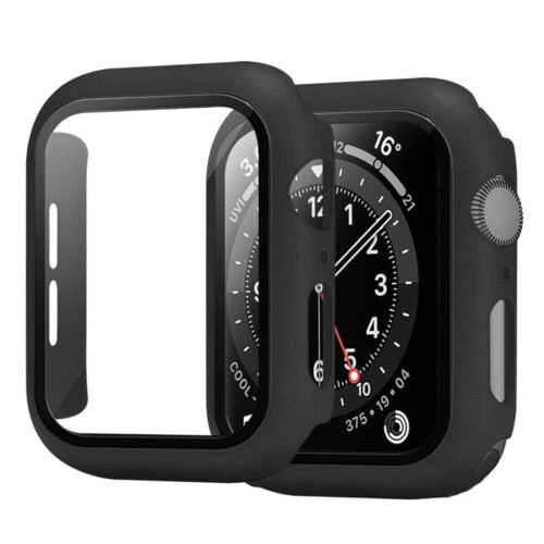 Case for Apple Watch Series 1/2/3/4/5/SE/6/7 Screen Protector Smartwatch Cover - Image 4 of 4