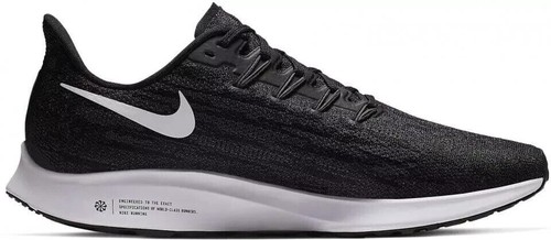 AQ2203-002 Nike Air Zoom Pegasus 36 Herren Turnschuhe Laufschuhe Schwarz Sport - Picture 2 of 9
