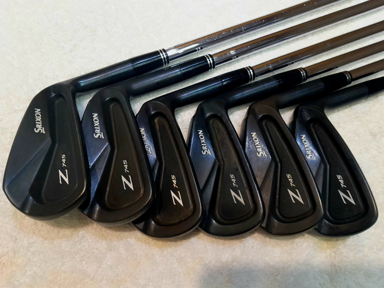希少 スリクソン Z745 アイアン ブラック 5-P 6本セット Srixon Z745