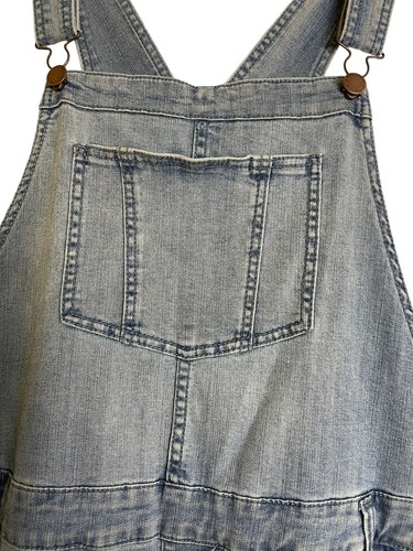 Tute American Rag taglia plus 18 W toppe hardware in rame stretch Denim nuove con etichette - Foto 6 di 10